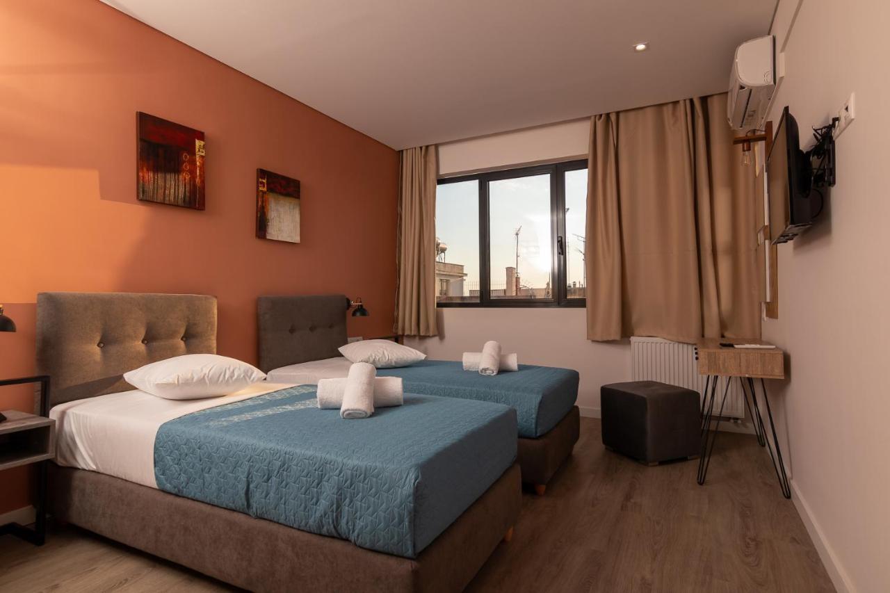 Dunlin Hotel Atene Esterno foto