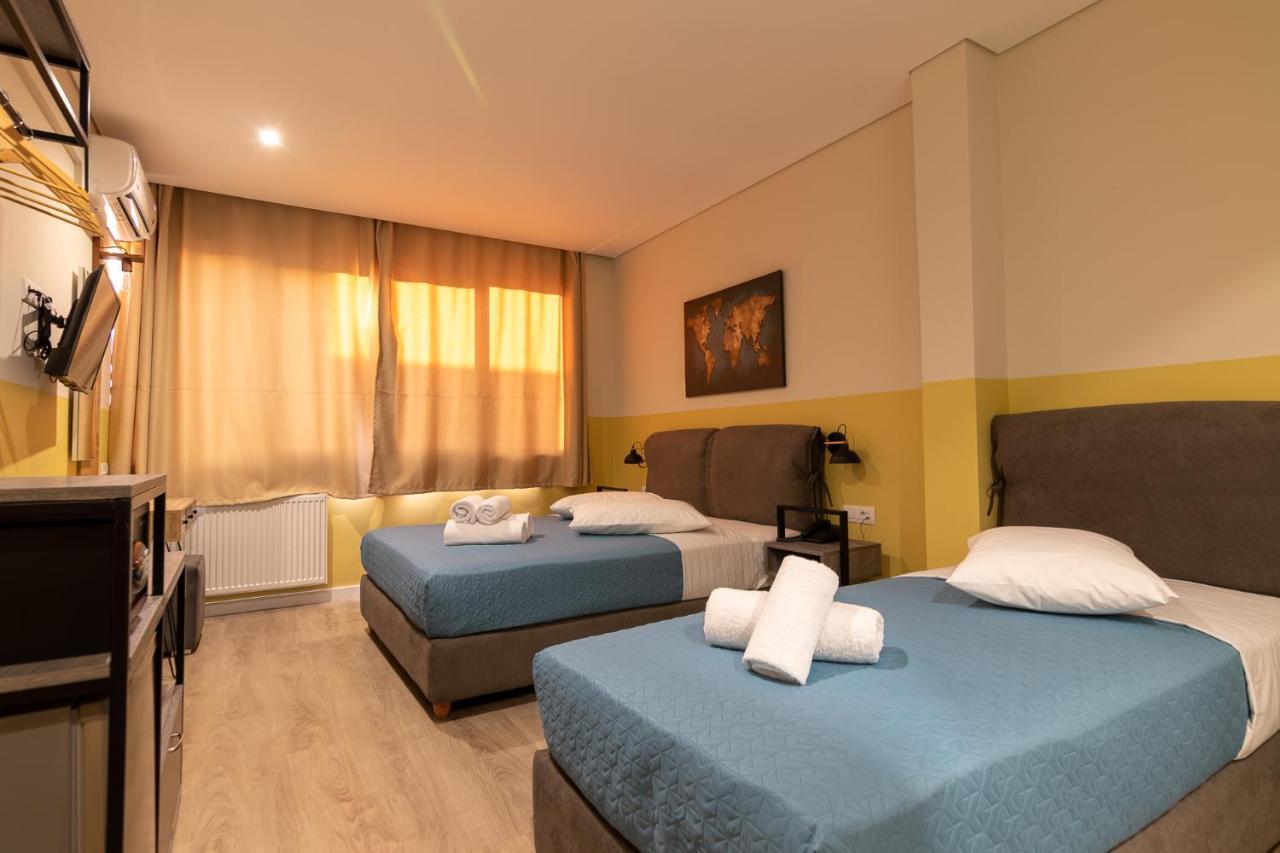 Dunlin Hotel Atene Esterno foto